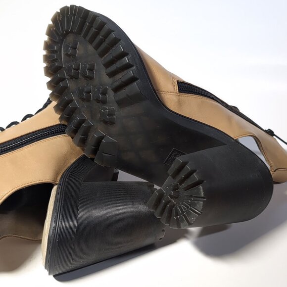 DR. MARTENS Carmelita Open Heel Platform Booties Womens Size 9 - Picture 9 of 9